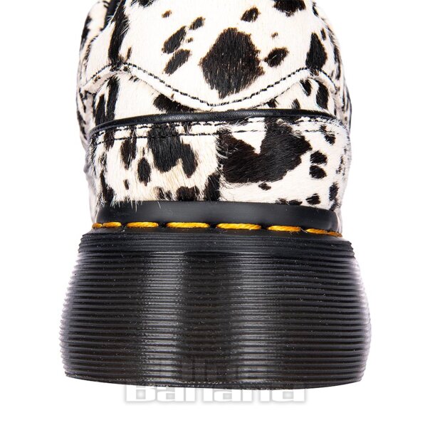 Dr. Martens Buzz 5I Dalmatiner-Schuh (Schwarz & Creme) | Blue Banana