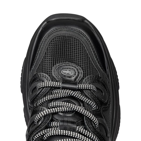 Baskets véganes Buffalo Prowler One (noires) | Blue Banana Footwear