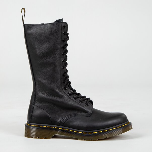 Dr Martens 1B99 Virginia High Boots (Black) | Alternative Fashion, Goth Clothing