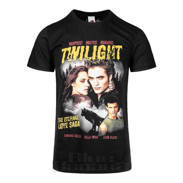 Twilight Comic Style Merch T-Shirt (Black) | Official Twilight Merchandise