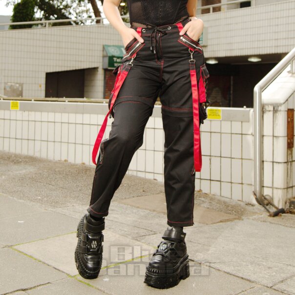 Banned Strappy Paxt Trousers | Grunge Fashion