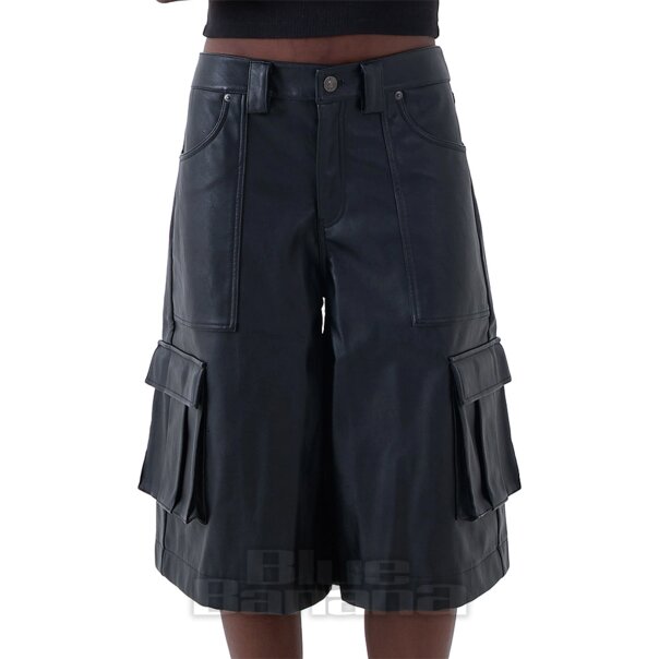 The Ragged Priest Jolt Jorts (Schwarz) | Blue Banana