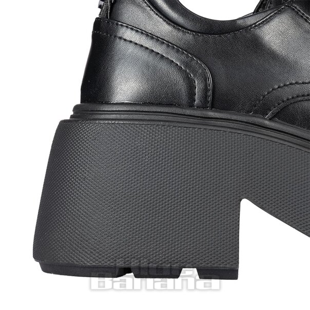 Chaussure végane Buffalo Vicious (noire) | Blue Banana Footwear