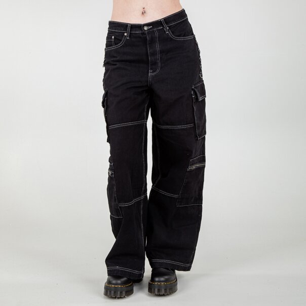 Hell Bunny Cameron Denim Jeans | Grunge Fashion