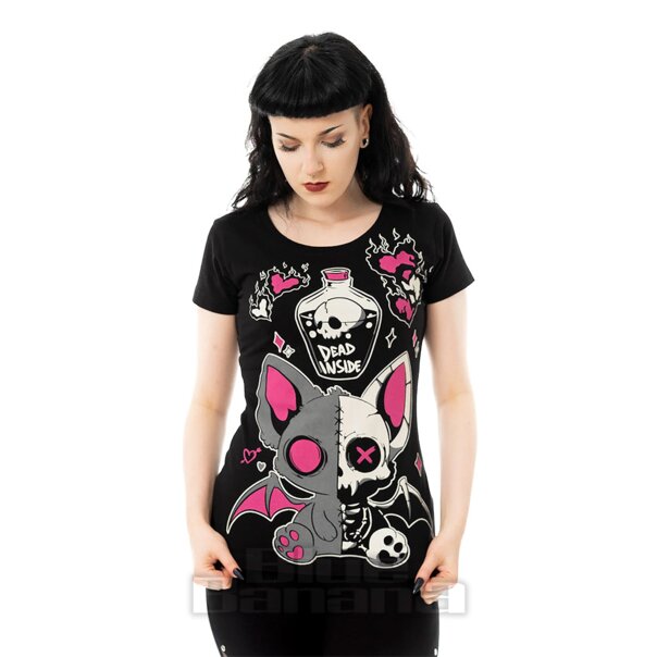 T-shirt Cupcake Cult Bat Potion (Noir) | Blue Banana