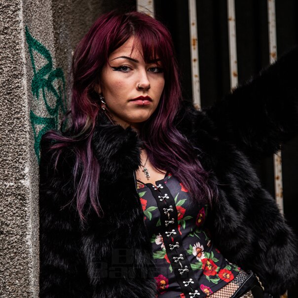 Blue Banana Faux Fur Zip Jacket (Black) | Blue Banana