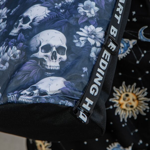 Blue Banana Skulls Backpack (Blue) | Blue Banana