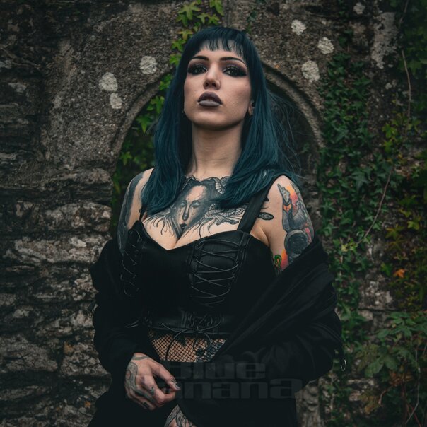 Killstar Nyxian Corset Top (Black) | Gothic Fashion