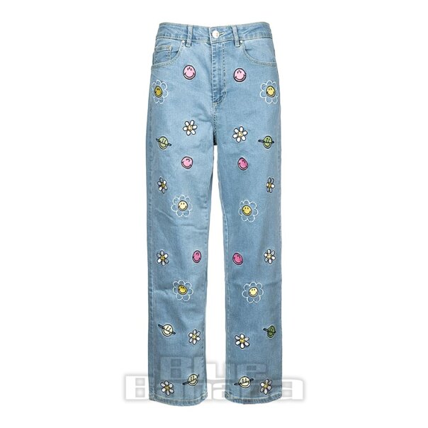 Hell Bunny Lottie Jeans (Blau) | Blue Banana