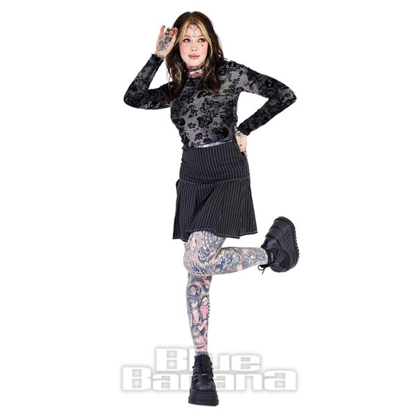 Jawbreaker Skull Top (Schwarz) | Blue Banana