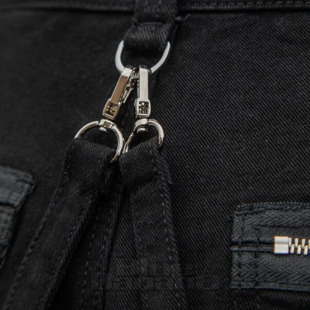 Banned X Blue Banana Redemption Jeans (Black) | Gothic Jeans
