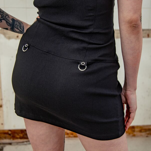 Banned Brillo Glamuroso Vestido (Negro) | Blue Banana