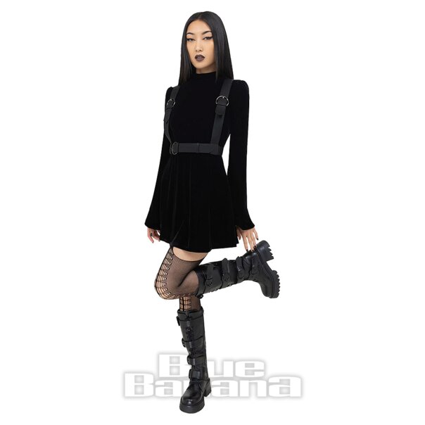 Killstar Dark Dawn Mini Dress (Black) | Gothic Dresses