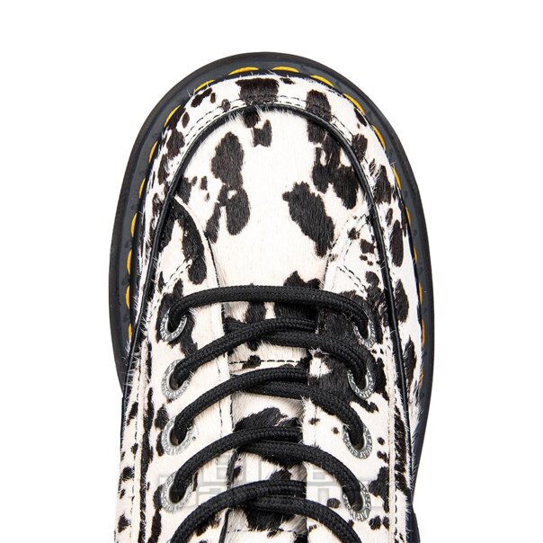 Dr. Martens Buzz 5I Dalmatiner-Schuh (Schwarz & Creme) | Blue Banana