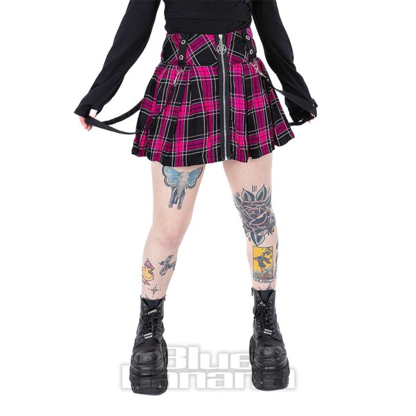Heartless Juniper Tartan Minirock | Alternative Mode