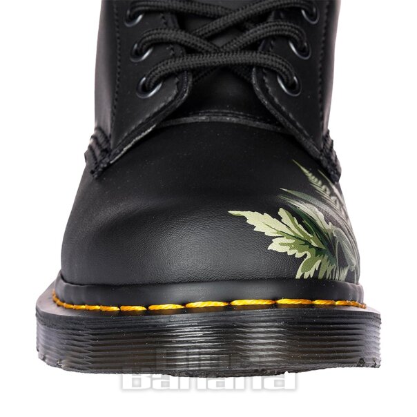 Dr Martens 1460 Evergreen Genix Boots (Black) | 1460 Boots