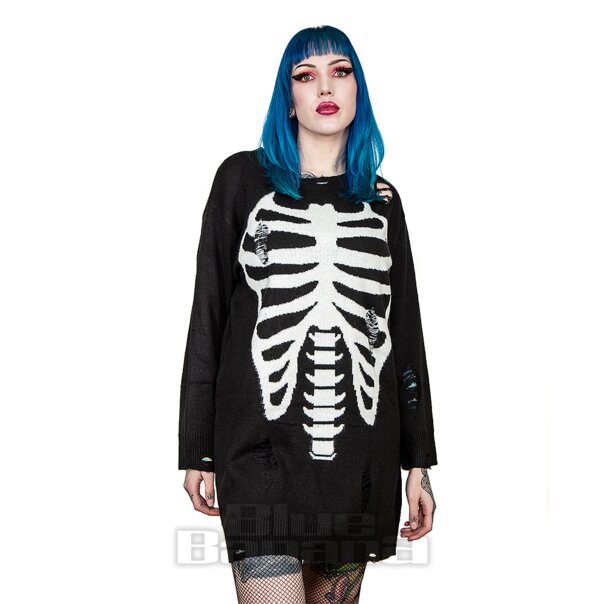 Banned Melinoe Dress (Black/White) | Blue Banana