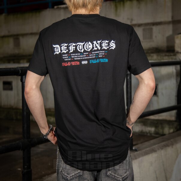Deftones Static Skull T-Shirt (Black) | Official Band Merchandise