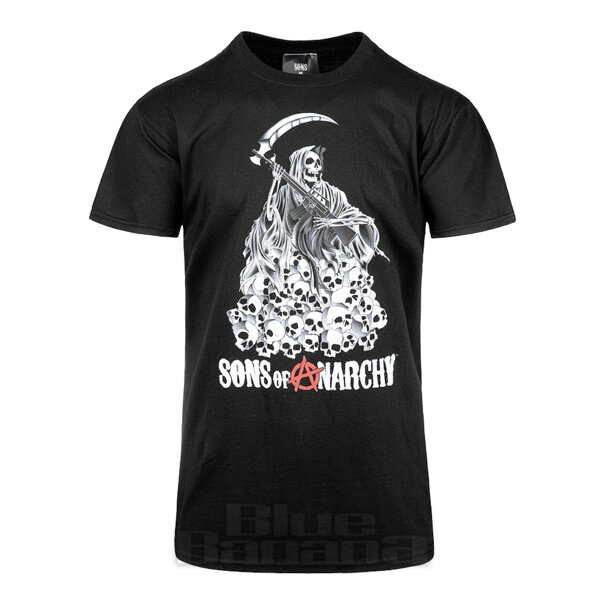 Official Sons of Anarchy Reaper T-Shirt (Black) | Blue Banana