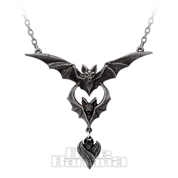 Collar Evil-Lution de Alchemy Gothic (plata) | Accesorios Blue Banana