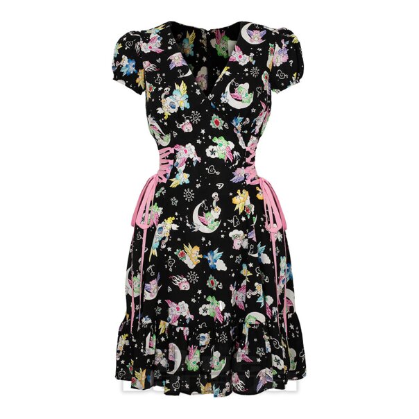 Hell Bunny X Care Bear Roxi Care Bears Dress (Black) | Alternative Clothing, Kawaii Fashion