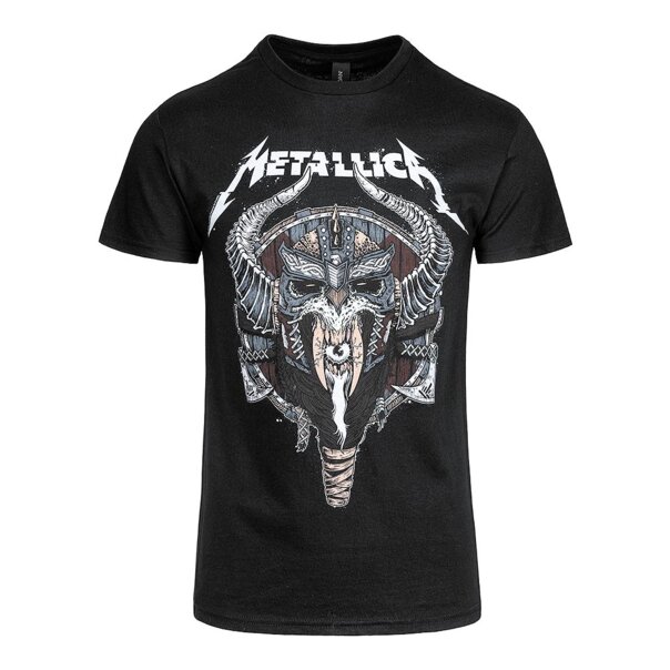Metallica Viking T-Shirt (Black) | Official Band Merch | Band T Shirts