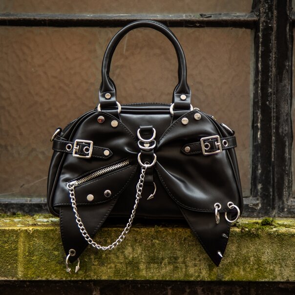 Banned Rebel Sugar Alternative Handbag (Black) | Alternative Accessories