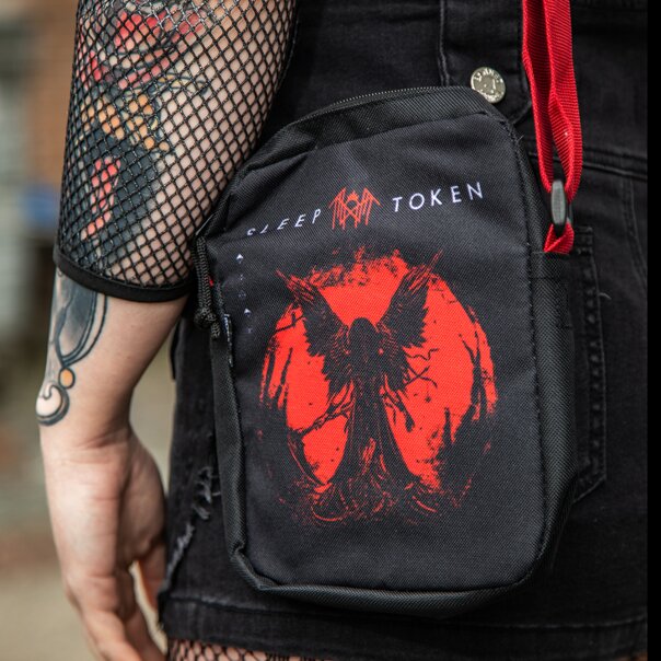 Official Sleep Token Take Me Back To Eden Crossbody Bag (Black) | Blue Banana