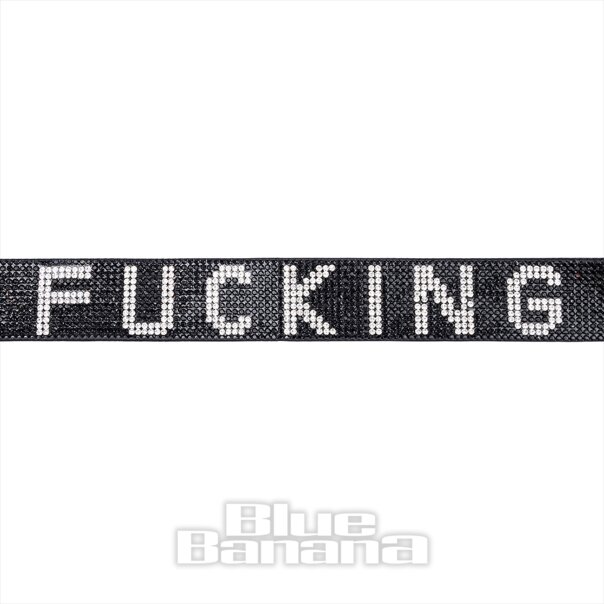 Blue Banana Queen Of Fucking Everything Belt (Black) | Blue Banana