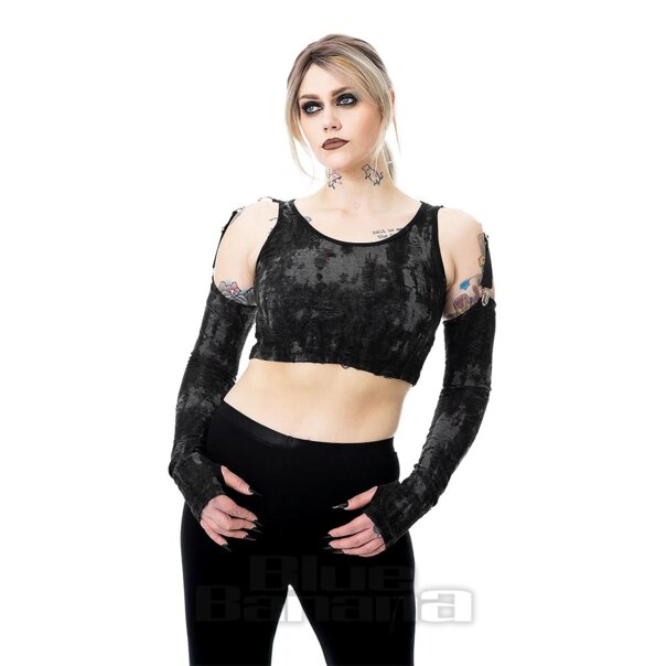 Heartless Signe Top (Black) | Blue Banana