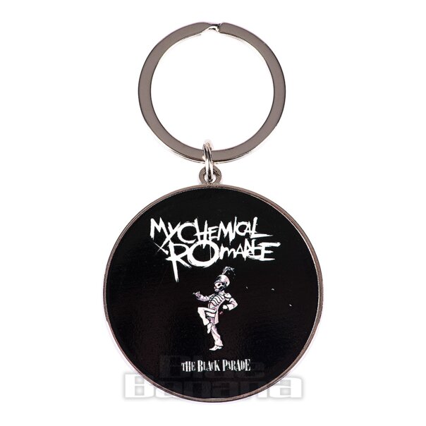 Official My Chemical Romance Black Parade Keychain (Black) | Blue Banana Official Band Merch