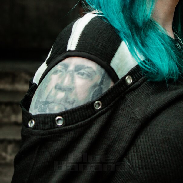 Heartless Vonda Top (Black/White) | Blue Banana