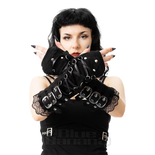 Poizen Industries Monroe Armstulpen (Schwarz) | Blue Banana