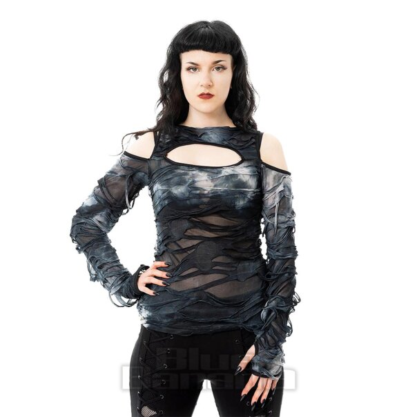 Chemical Black Viola Top (Grey) | Blue Banana