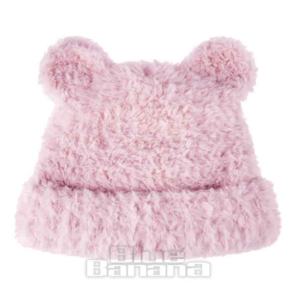 Blue Banana Knitted Ears Hat (Pastel Pink) | Blue Banana