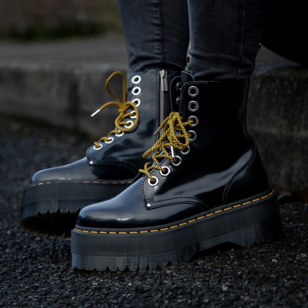 Stivali Dr Martens Jadon Max Buttero (Nero)