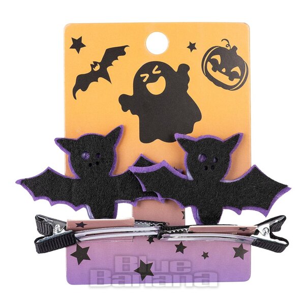 Blue Banana Filzfledermaus Haarspange (Schwarz) | Blue Banana