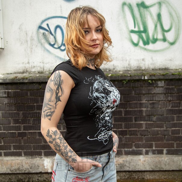 Ed Hardy Death Or Glory T-Shirt (Black) | Alternative Fashion, Goth Clothing
