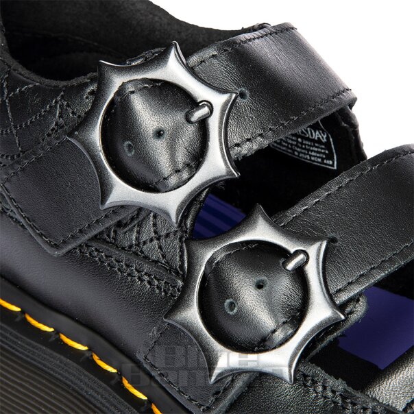 Dr Martens Buzz Mary Jane Wednesday Shoes (Black) | Blue Banana