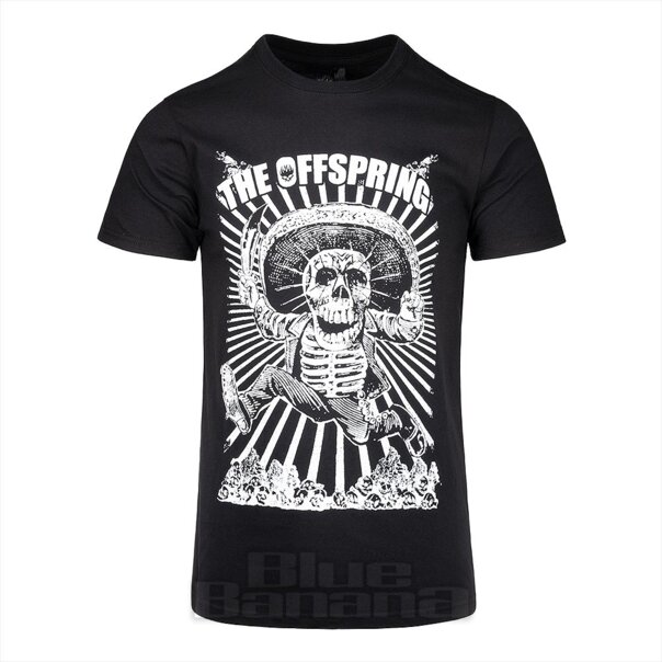 Maglietta The Offspring Jumping Skeleton (nera) | Blue Banana