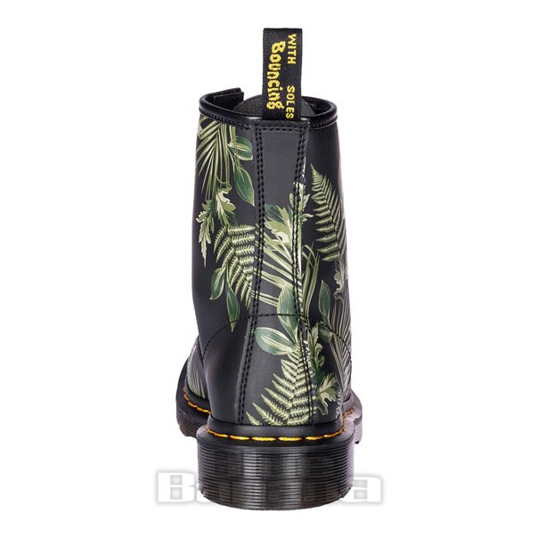 Dr Martens 1460 Evergreen Genix Boots (Black) | 1460 Boots