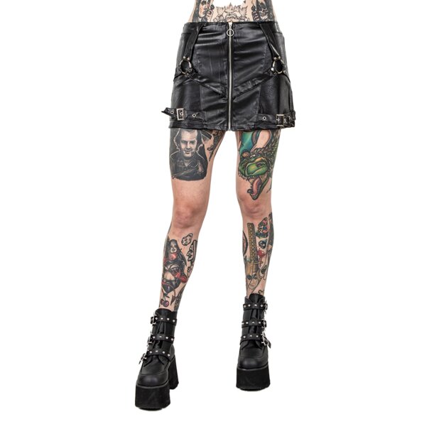 Banned Night Vow Skirt (Black) | Alternative Mini Skirts