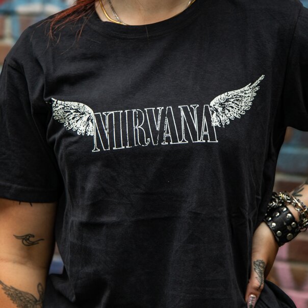 Nirvana In Utero T-Shirt (Carbon) | Official Band Merch