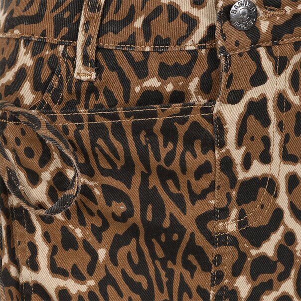 Banned Instintos Salvajes Bermudas (Estampado De Leopardo) | Blue Banana