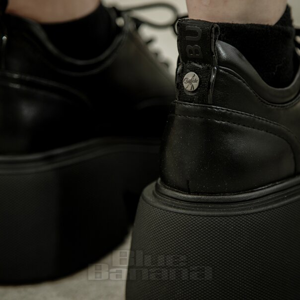 Buffalo  Vicious Vegan Shoe (Black) | Blue Banana Footwear