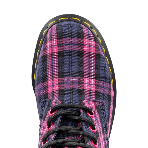 Dr Martens 1460 Tartan Stiefel (Rosa) | Blue Banana