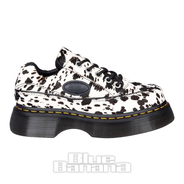 Dr. Martens Buzz 5I Dalmatiner-Schuh (Schwarz & Creme) | Blue Banana