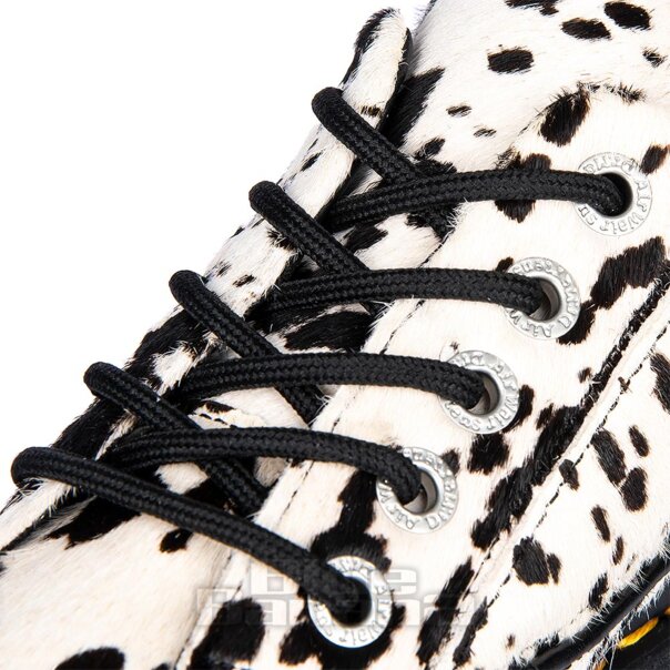 Dr. Martens Buzz 5I Dalmatiner-Schuh (Schwarz & Creme) | Blue Banana