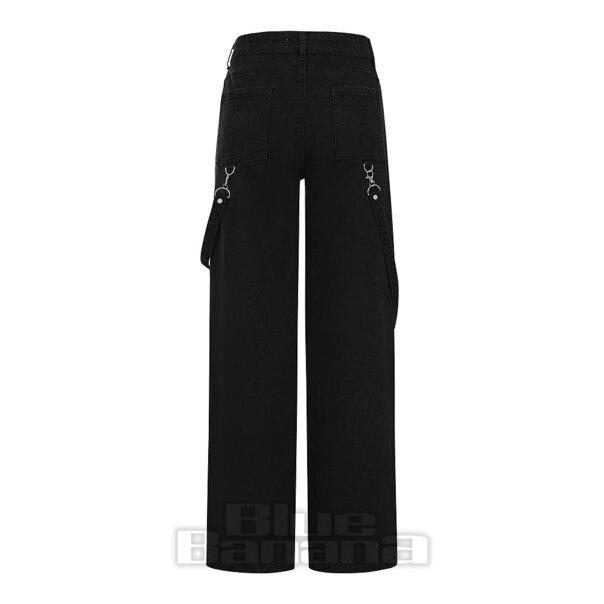 Banned Cinder Trousers (Black) | Blue Banana
