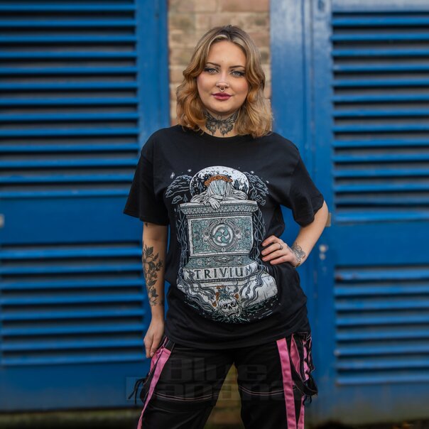 Trivium Tomb Rise T-Shirt (Schwarz) | Trivium Band-Merchandise